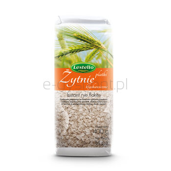 Lestello Płatki Żytnie Błyskawiczne 400 G