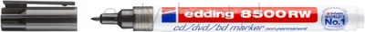 Marker Do Płyt Cd/Dvd/Bd E-8500 Rw Edding, Zmywalny, 1 Mm, Czarny