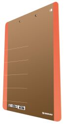 Donau Clipboard  Life, Karton, A4, Z Klipsem, Pomarańczowy 
