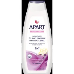 Apart Double Care Nawilżający Żel Pod Prysznic I Płyn Do Kąpieli 2W1 Lawenda I Wanilia 900Ml