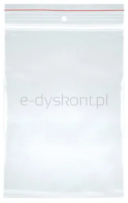 Office Products Torebka Strunowa Ldpe, 80X120Mm, 100Szt., Transparentna