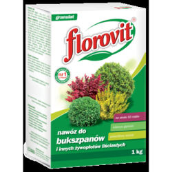 Florovit Nawóz Do Bukszpanów I Innych Żywopłotów Liściastych 1 Kg