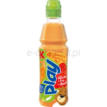 Kubuś Play! Napój z marchwi i owoców marchew truskawka jabłko 400 ml