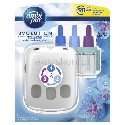 Ambi Pur 3Volution Odświeżacz Powietrza Spring Awakening Elektryczny 20 Ml