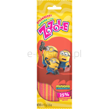 Żelki zozole minions ban-straw 75g MIESZKO