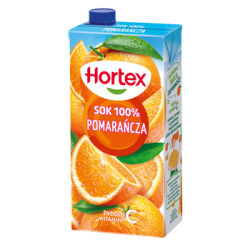 Hortex Sok 100% pomarańcza karton 2 l