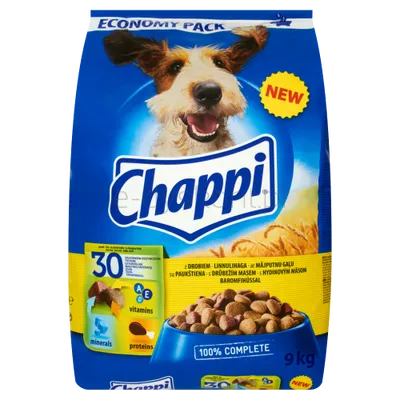 Chappi Karma Dla Psów Sucha Drób 9kg