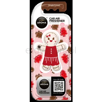 Odświeżacz Powietrza Do Samochodu Aroma Car Xmas Manny Girl Piernik