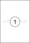 Office Product Etykiety 210x297mm, białe, 100 ark.  - 2
