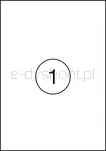 Office Product Etykiety 210x297mm, białe, 100 ark.  - 2