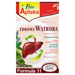 Malwa Fito Apteka herbatka ziołowa aromatyzowana super linia suplement diety 20x2g