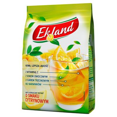 Ekland Napój Herbaciany Instant Cytrynowy 300 G