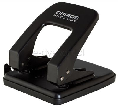 Office Products Dziurkacz Dziurkuje Do 40 Kartek, Metal, Czarny