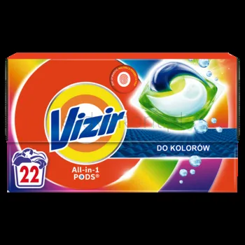 Vizir Kapsułki Do Prania All In1 Pods Color 22 Szt. (22 X 18,2 G)