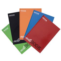 Office Products Brulion A4, W Kratkę, 96 Kart., Mix Kolorów