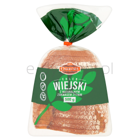 Oskroba Chleb Wiejski Z Naturalnym Zakwasem Żytnim , Krojony 500G
