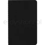 Moleskine Zestaw 3 Zeszytów Cahier Journals P (9x14cm) gładki, 64 strony, czarny  - 3