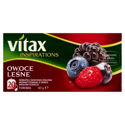 Vitax Herbata Inspiracje Owoce Leśne 20S