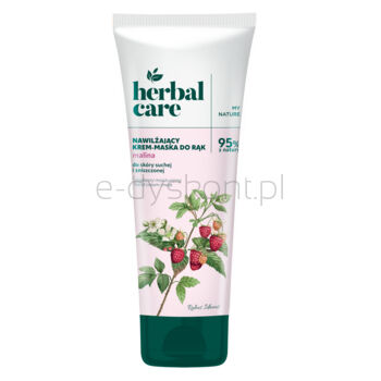 Herbal Care Nawilżający krem-maska do rąk MALINA, 100 ml