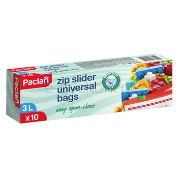 Paclan Woreczki Zip  3L 10Szt.