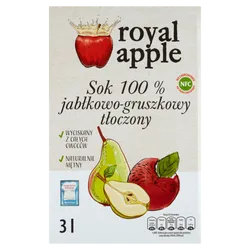 Royal Apple Sok Jabłkowo - Gruszkowy 3L Nfc Pasteryzowany