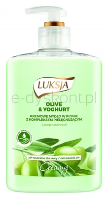Luksja Mydło W Płynie Creme, Oliwka I Jogurt, 500Ml