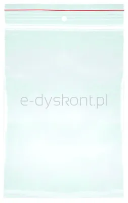 Office Products Torebka Strunowa Ldpe, 40X60Mm, 100Szt., Transparentna