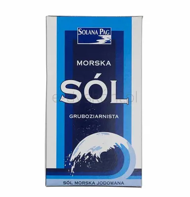 Sól Morska Gruboziarnista 1 Kg