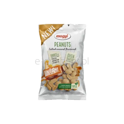 Orzeszki ziemne o smaku słonego karmelu 130g Mogyi