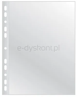 Q-Connect Koszulki Na Dokumenty Poszerzane, Pp, A4, Groszkowe, 40Mikr., 50Szt. 