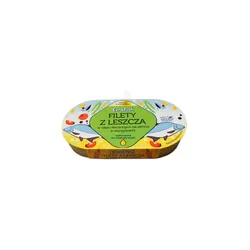 Evrafish  Filety z leszcza w oleju tłoczonym na zimno z warzywami 170g