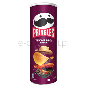 Pringles Texas Barbeque Tuba 165G- Chrupki O Smaku Teksańskiego Sosu Barbecue