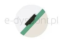 Q-Connect Skoroszyt Z Metalowym Klipsem, Pp, A4, 200/350Mikr., Zielony  - 3