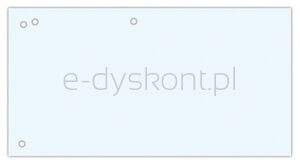 Office Products Przekładki karton, 1/3 A4, 240x105mm, 100szt., białe