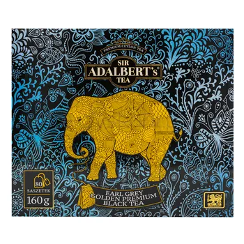 Adalbert'S Herbata Czarna Earl Grey Golden Premium Saszetki 80 X 2G