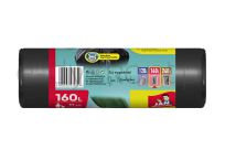 Jan Niezbędny Worki na śmieci LDPE, 160l, 10szt., czarne - 3