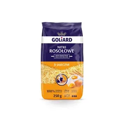 Makaron Goliard Nitka Rosołowa 250 G