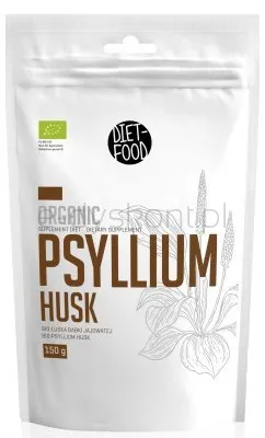 Psyllium Łuska Babki Jajowatej Bio 150 G