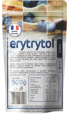 Erytrytol Francuski 500G