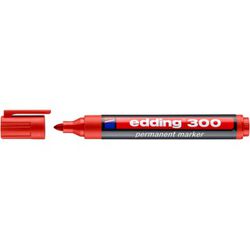 Edding Marker permanentny A8 e-300 czerwony