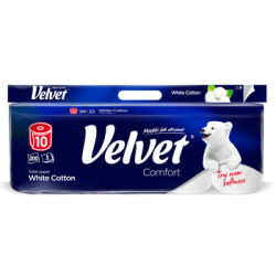 Velvet Papier Toaletowy White Cotton a'10