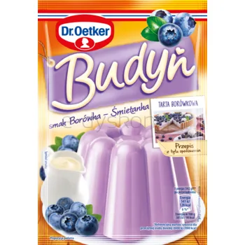Dr.Oetker Budyń Smak Borówka-Śmietanka 40 G