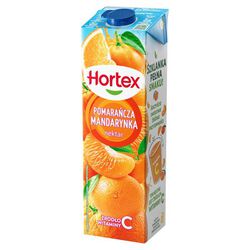 Hortex Nektar Pomarańcza mandarynka karton 1L