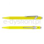Caran D’ache Długopis 849 Line Fluo, M, żółty - 3