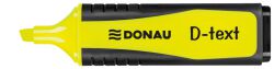 Donau Zakreślacz Fluorescencyjny D-Text, 1-5Mm (Linia), Żółty 
