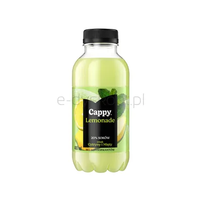 Cappy Lemonade smak Cytryny i Mięty 400 ml