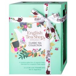 English Tea Shop Zestaw Herbat Classic Tea Collection Mint – 12 Piramidek Bio