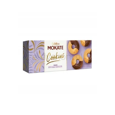 Caffeteria Mokate Ringi Z Ciemną Czekoladą 150 G