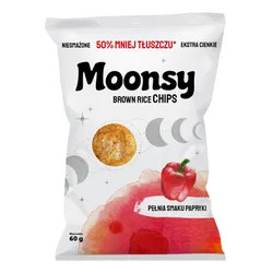 Moonsy chipsy ryżowe paprykowe 60g