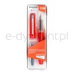 Platinum Pióro Wieczne Prefounte Vermilion Orange, M, W Plastikowym Opakowaniu, Na Blistrze, Pomarańczowe  - 4
